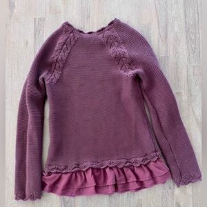 Garnet hill kids Girl needed sweatshirt